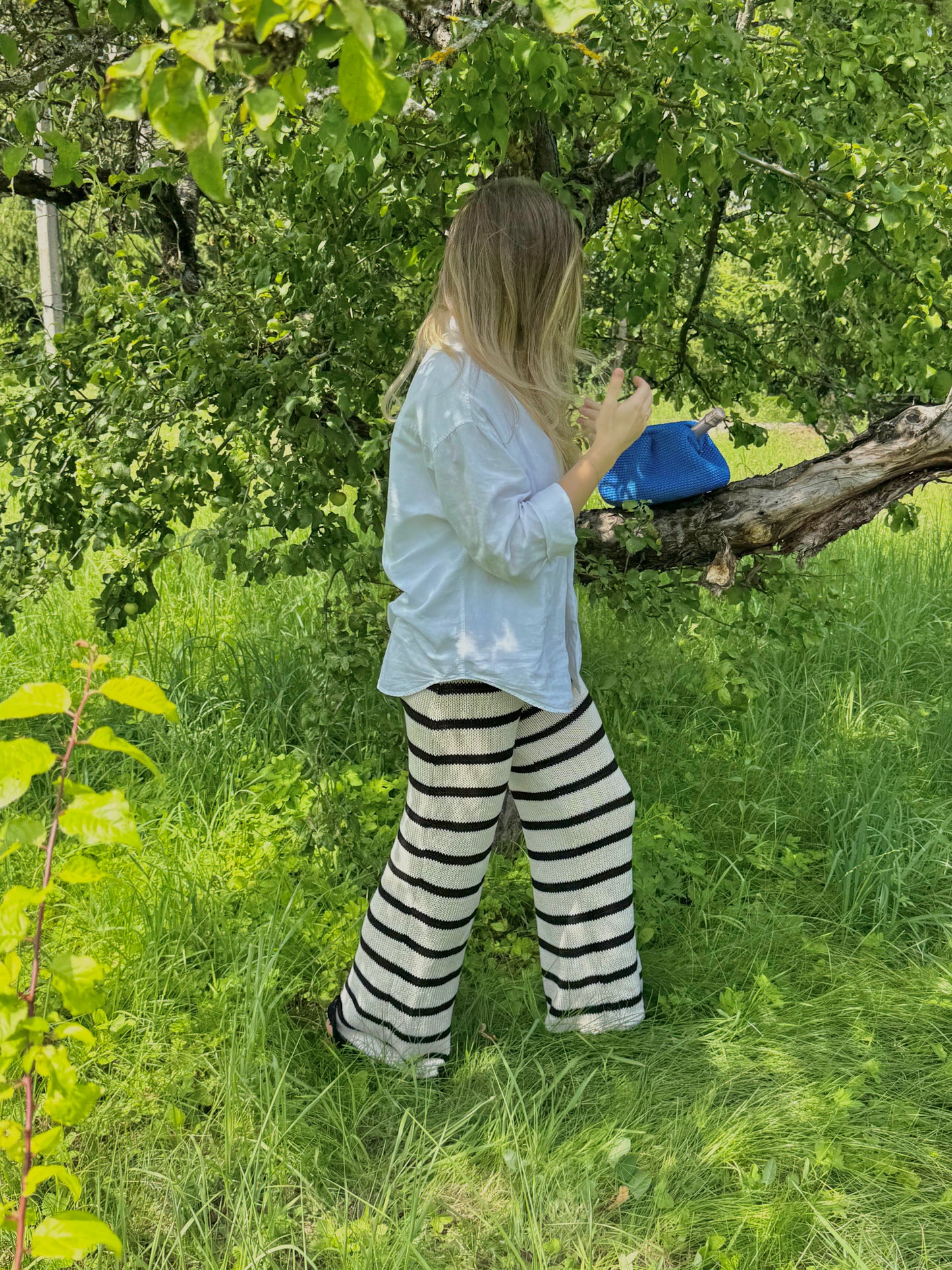 Étirée cotton pants