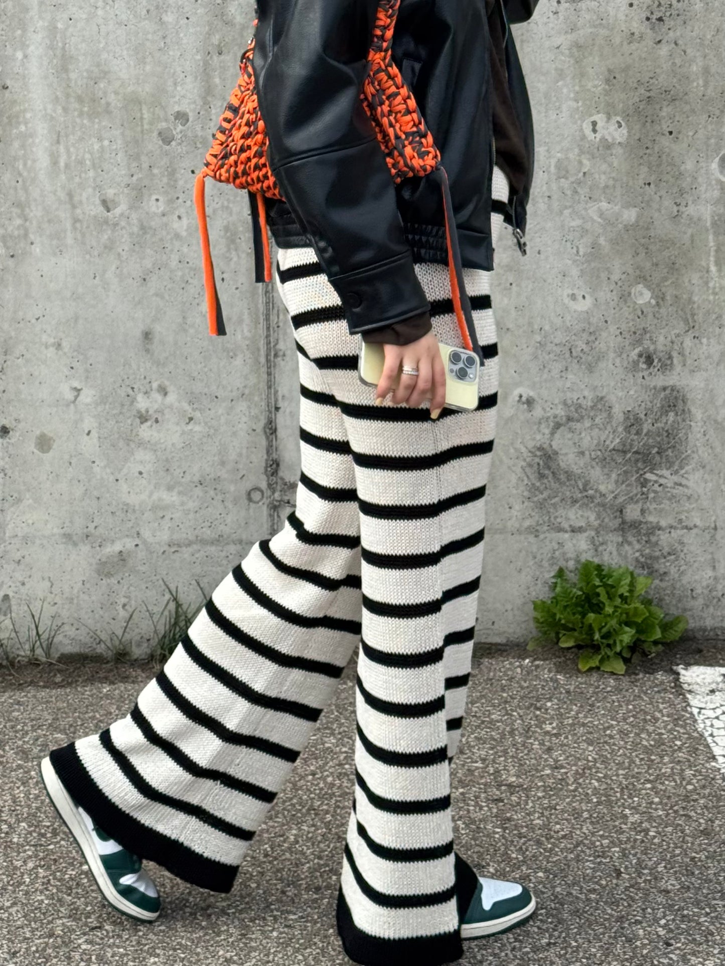 Étirée cotton pants