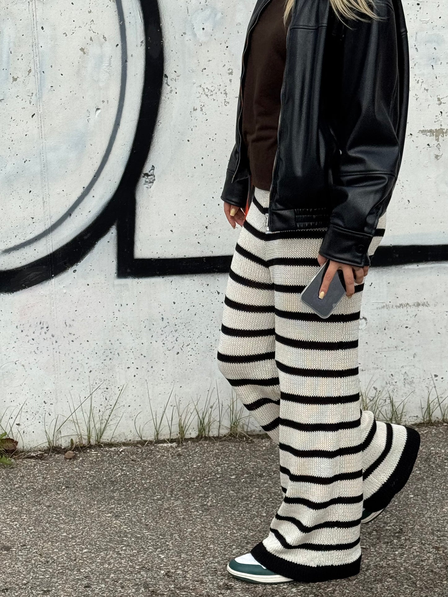 Étirée cotton pants