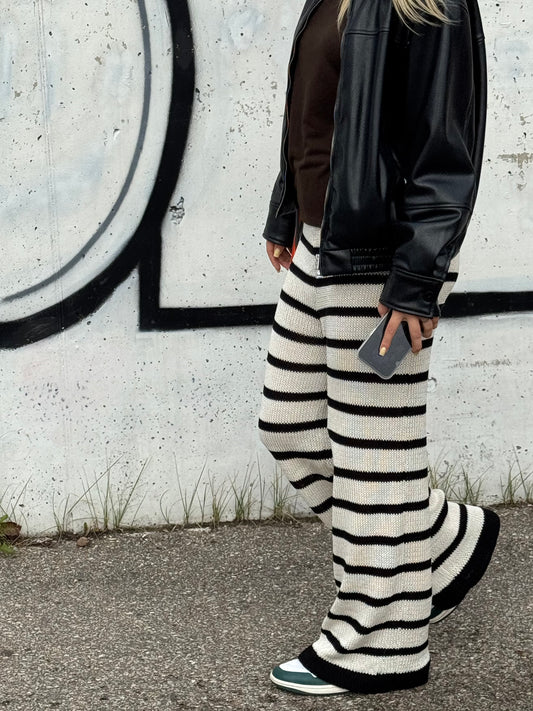 Étirée cotton pants