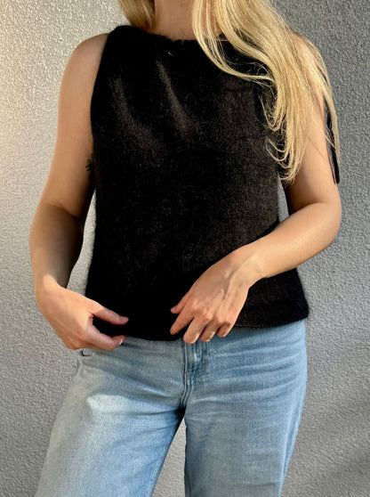 Knitted Mohair Top