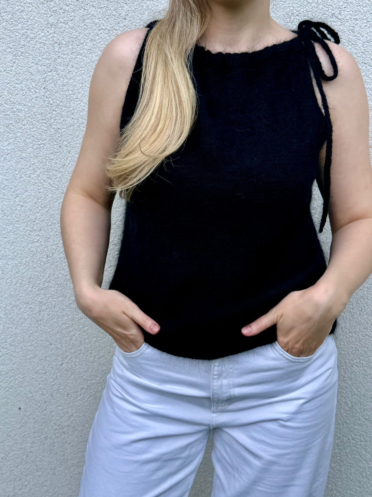 Knitted Mohair Top