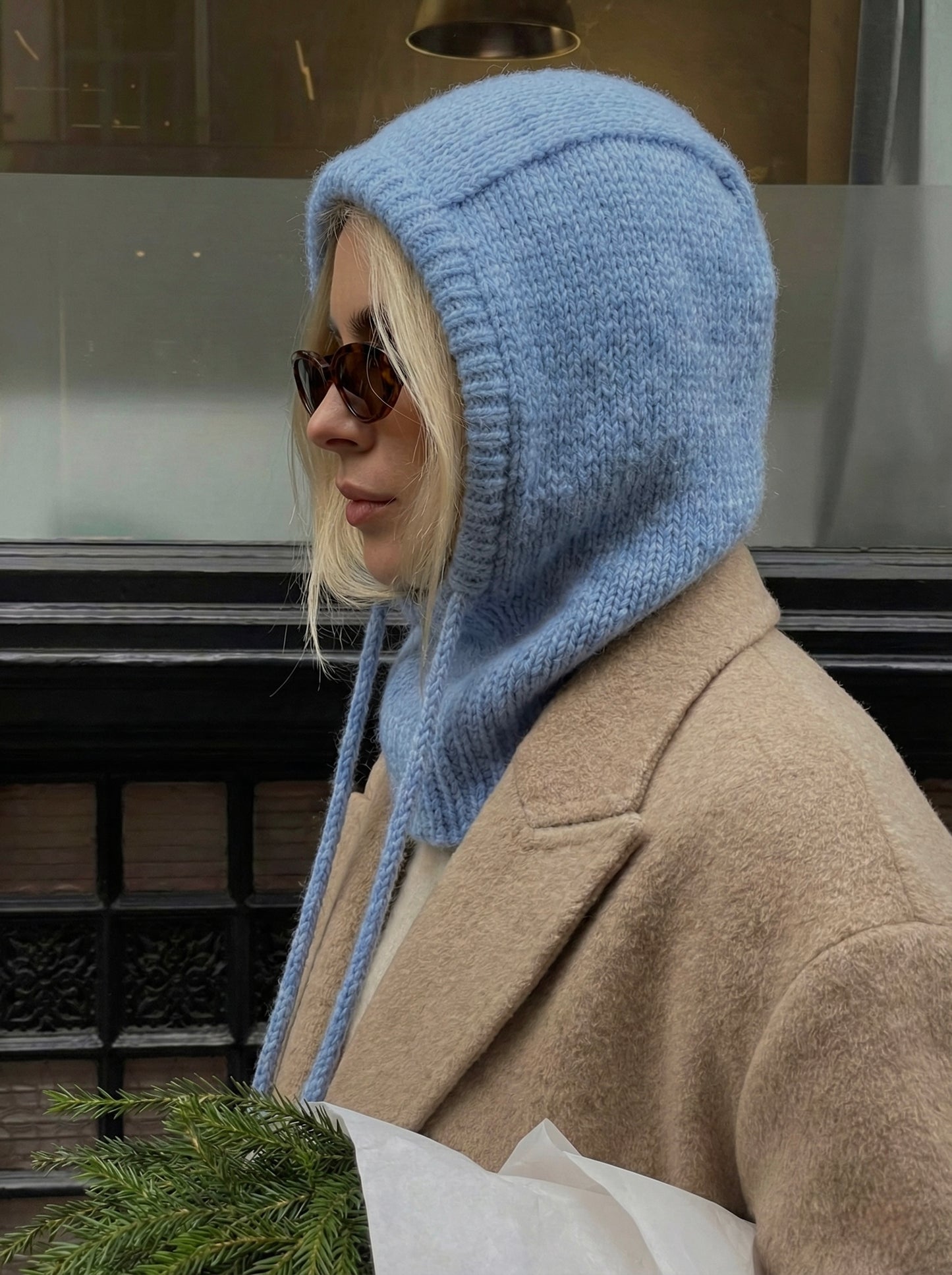 Super soft crochet balaclava