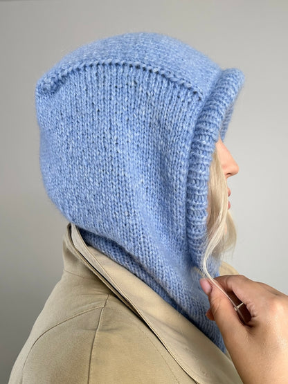 Super soft crochet balaclava
