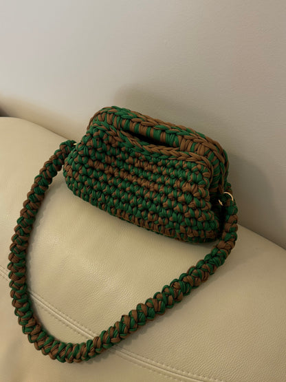 Textile String Crochet Bag