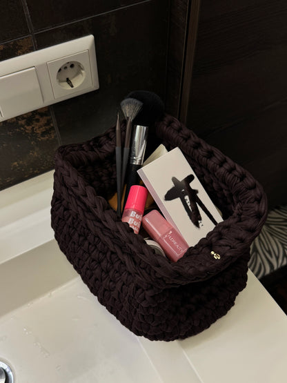 Crochet Cosmetic Bag