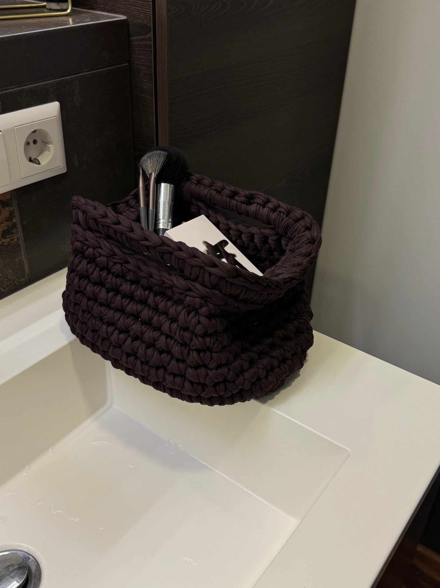 Crochet Cosmetic Bag