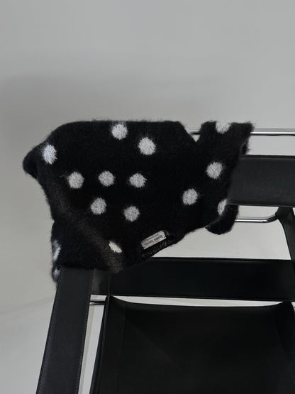 Polka dots black sweater