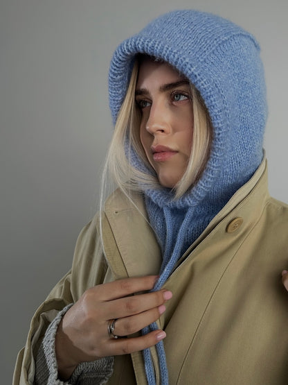 Super soft crochet balaclava