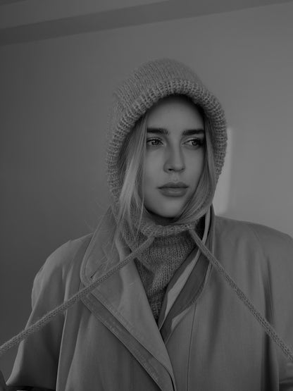 Super soft crochet balaclava